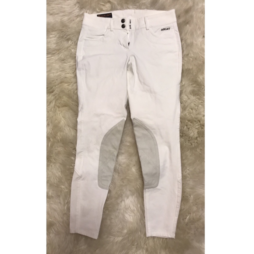 Ariat White Pro Series Breeches 24R